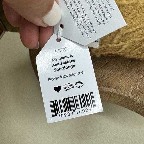 Jellycat Sourdough Amuseables NEW! FAST SHIP - Picture 7 of 7